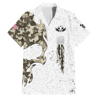 Personalized Camouflage Skull and American Flag Darts Family Matching Mermaid Dress and Hawaiian Shirt - Wonder Print Shop