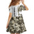 Personalized Camouflage Skull and American Flag Darts Family Matching Summer Maxi Dress and Hawaiian Shirt - Wonder Print Shop