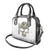 Personalized Camouflage Skull and American Flag Darts Shoulder Handbag - Wonder Print Shop