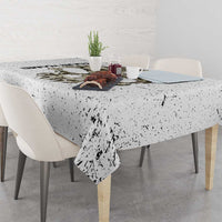 Personalized Camouflage Skull and American Flag Darts Tablecloth - Wonder Print Shop