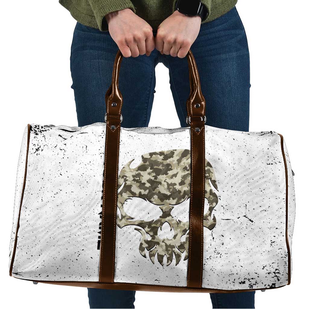 Personalized Camouflage Skull and American Flag Darts Travel Bag - Wonder Print Shop