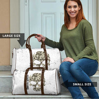 Personalized Camouflage Skull and American Flag Darts Travel Bag - Wonder Print Shop