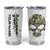 Personalized Camouflage Skull and American Flag Darts Tumbler Cup - Wonder Print Shop