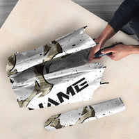 Personalized Camouflage Skull and American Flag Darts Umbrella - Wonder Print Shop