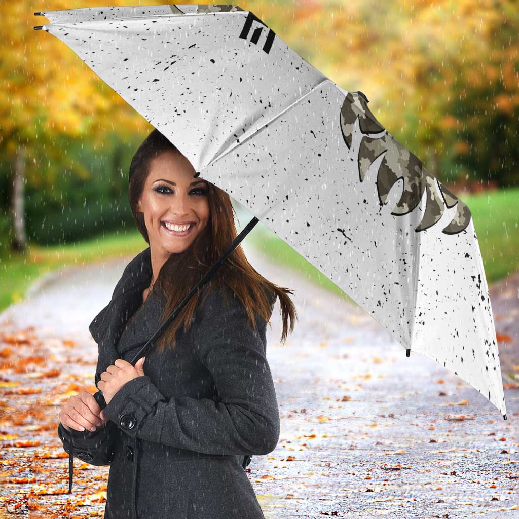 Personalized Camouflage Skull and American Flag Darts Umbrella - Wonder Print Shop