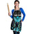 Personalized Elegant Wings and Dartboard Design Apron with Swirling Floral Patterns - Wonder Print Shop