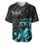 Personalized Elegant Wings and Dartboard Design Baseball Jersey with Swirling Floral Patterns - Wonder Print Shop