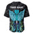 Personalized Elegant Wings and Dartboard Design Baseball Jersey with Swirling Floral Patterns - Wonder Print Shop