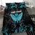 Personalized Elegant Wings and Dartboard Design Bedding Set with Swirling Floral Patterns - Wonder Print Shop