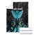 Personalized Elegant Wings and Dartboard Design Blanket with Swirling Floral Patterns - Wonder Print Shop