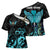 Personalized Elegant Wings and Dartboard Design Cross Shoulder Shirt with Swirling Floral Patterns - Wonder Print Shop