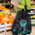Personalized Elegant Wings and Dartboard Design Grocery Bag with Swirling Floral Patterns - Wonder Print Shop