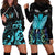 Personalized Elegant Wings and Dartboard Design Hoodie Dress with Swirling Floral Patterns - Wonder Print Shop