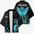 Personalized Elegant Wings and Dartboard Design Kimono with Swirling Floral Patterns - Wonder Print Shop