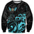 Personalized Elegant Wings and Dartboard Design Sweatshirt with Swirling Floral Patterns - Wonder Print Shop