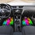 Personalized Colorful Neon Darts Car Mats with Bold Abstract Background - Wonder Print Shop