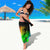 Personalized Colorful Neon Darts Sarong with Bold Abstract Background - Wonder Print Shop