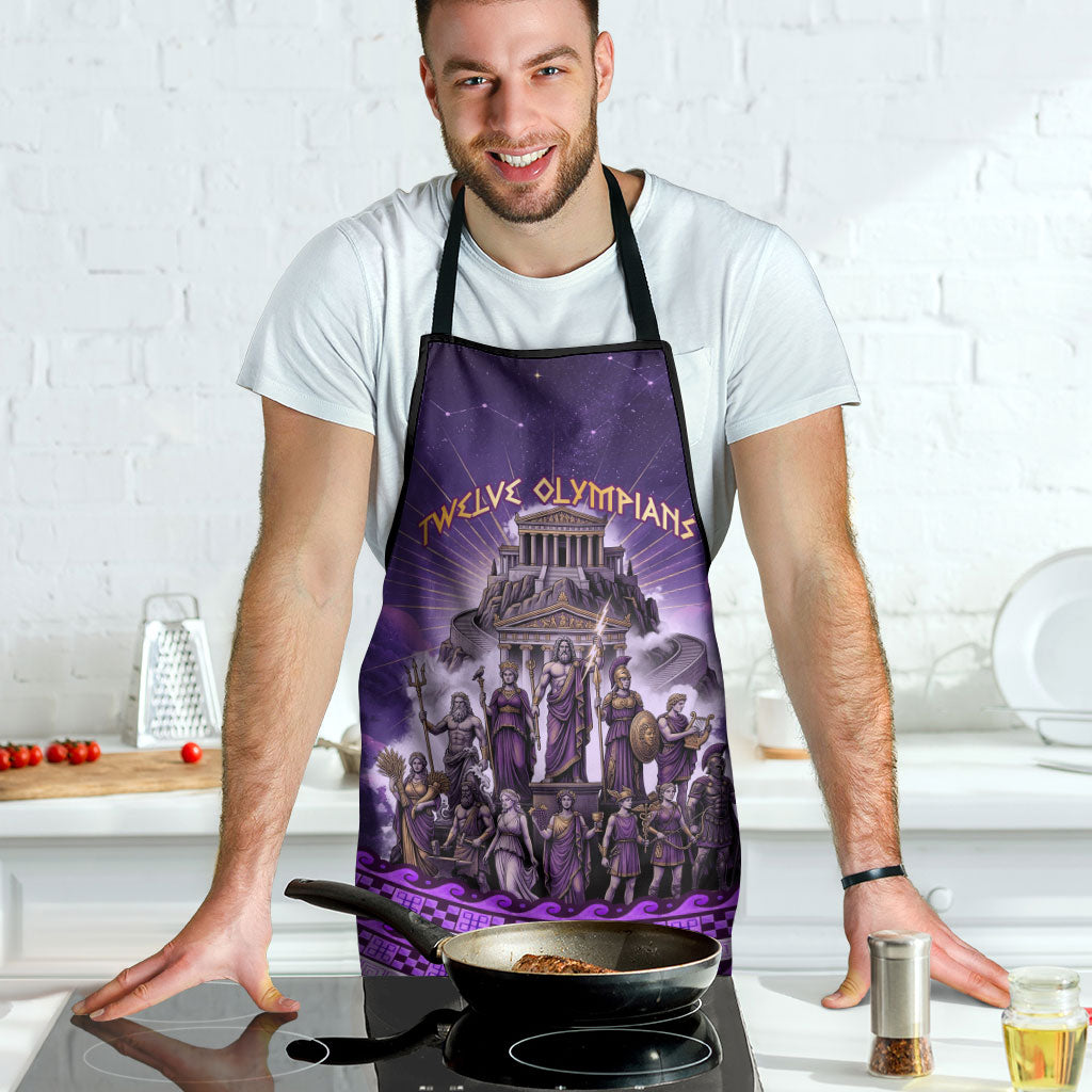 Twelve Olympians Apron Gods Of Mount Olympus Greek Mythology
