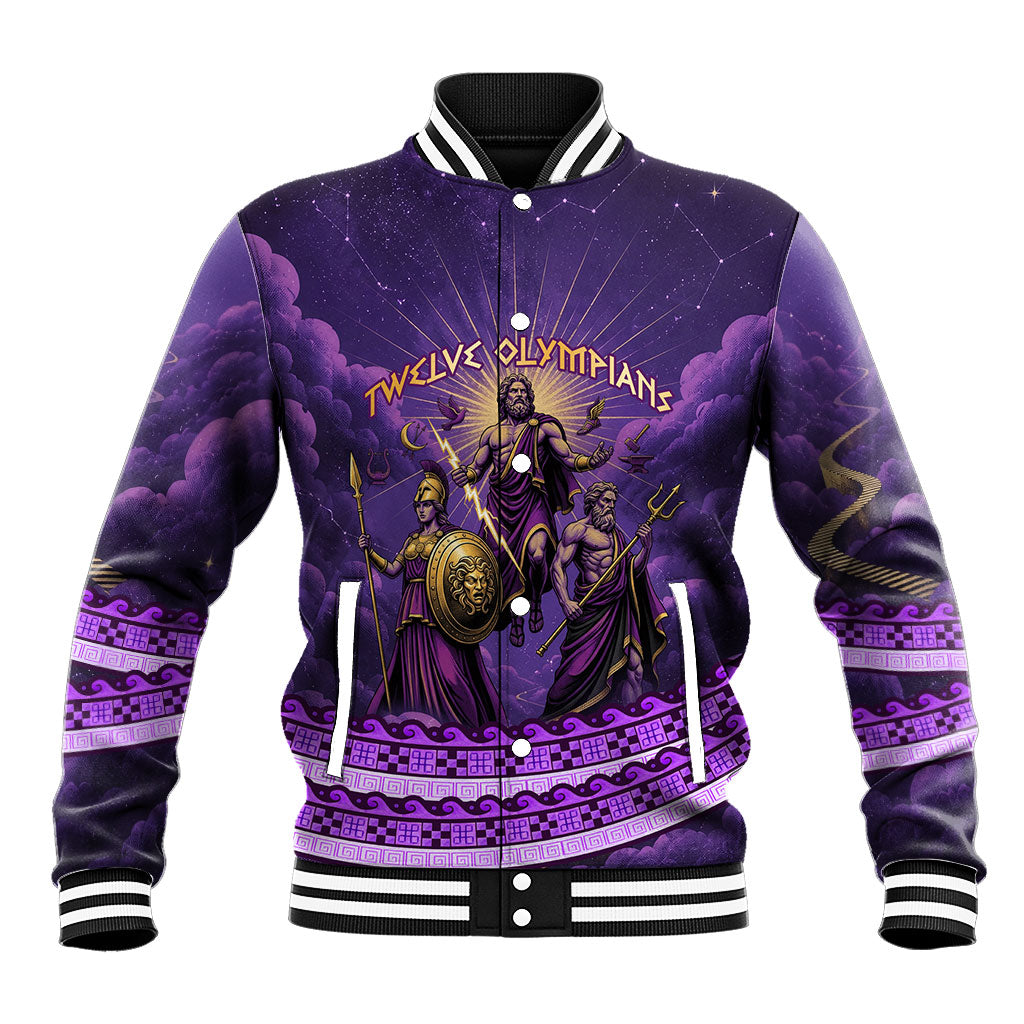 Twelve Olympians Baseball Jacket Gods Of Mount Olympus Greek Mythology
