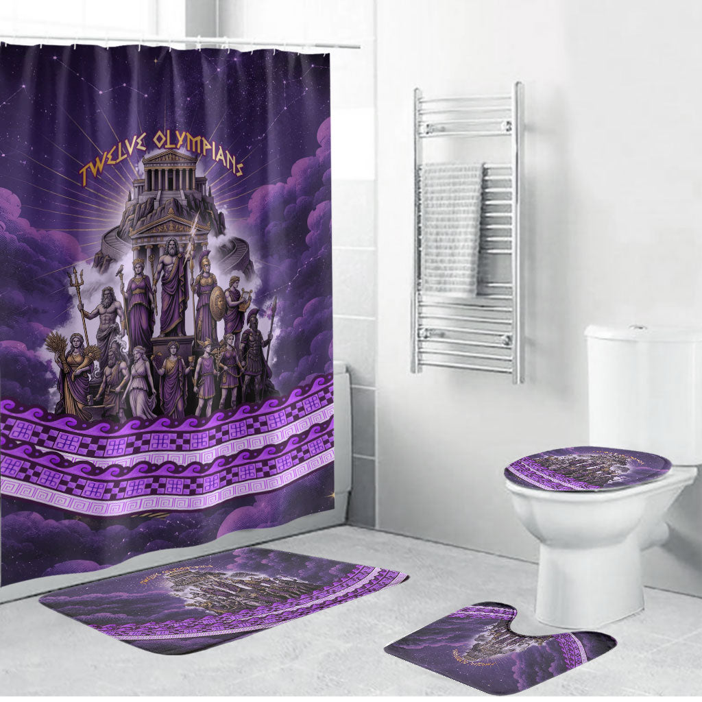 Twelve Olympians Bathroom Set Gods Of Mount Olympus Greek Mythology