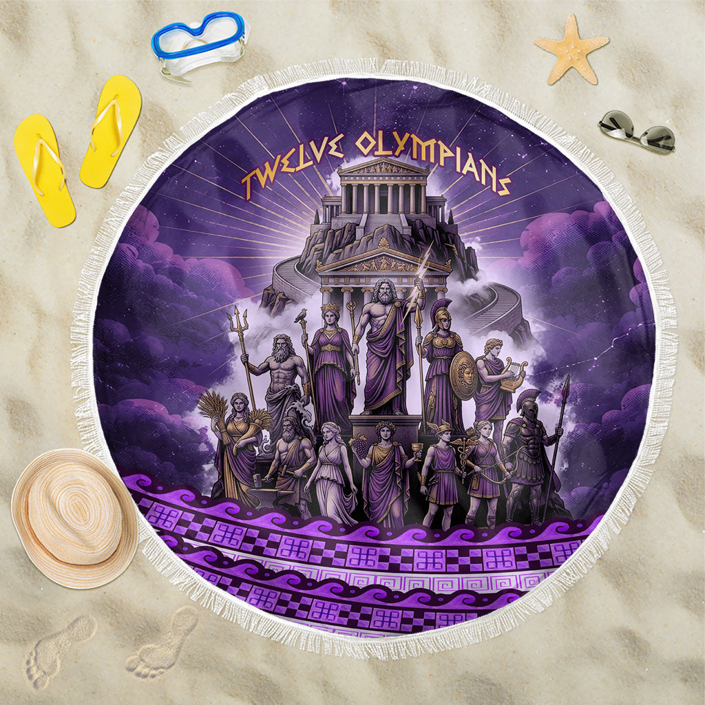 Twelve Olympians Beach Blanket Gods Of Mount Olympus Greek Mythology