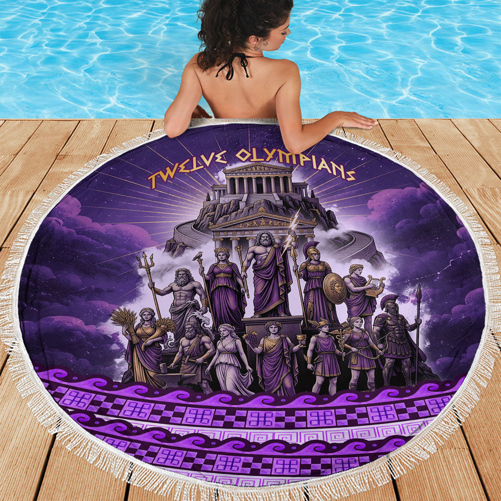 Twelve Olympians Beach Blanket Gods Of Mount Olympus Greek Mythology
