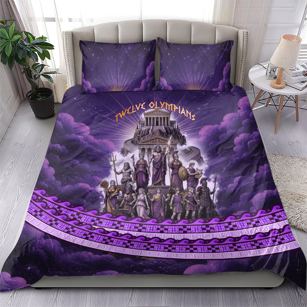 Twelve Olympians Bedding Set Gods Of Mount Olympus Greek Mythology