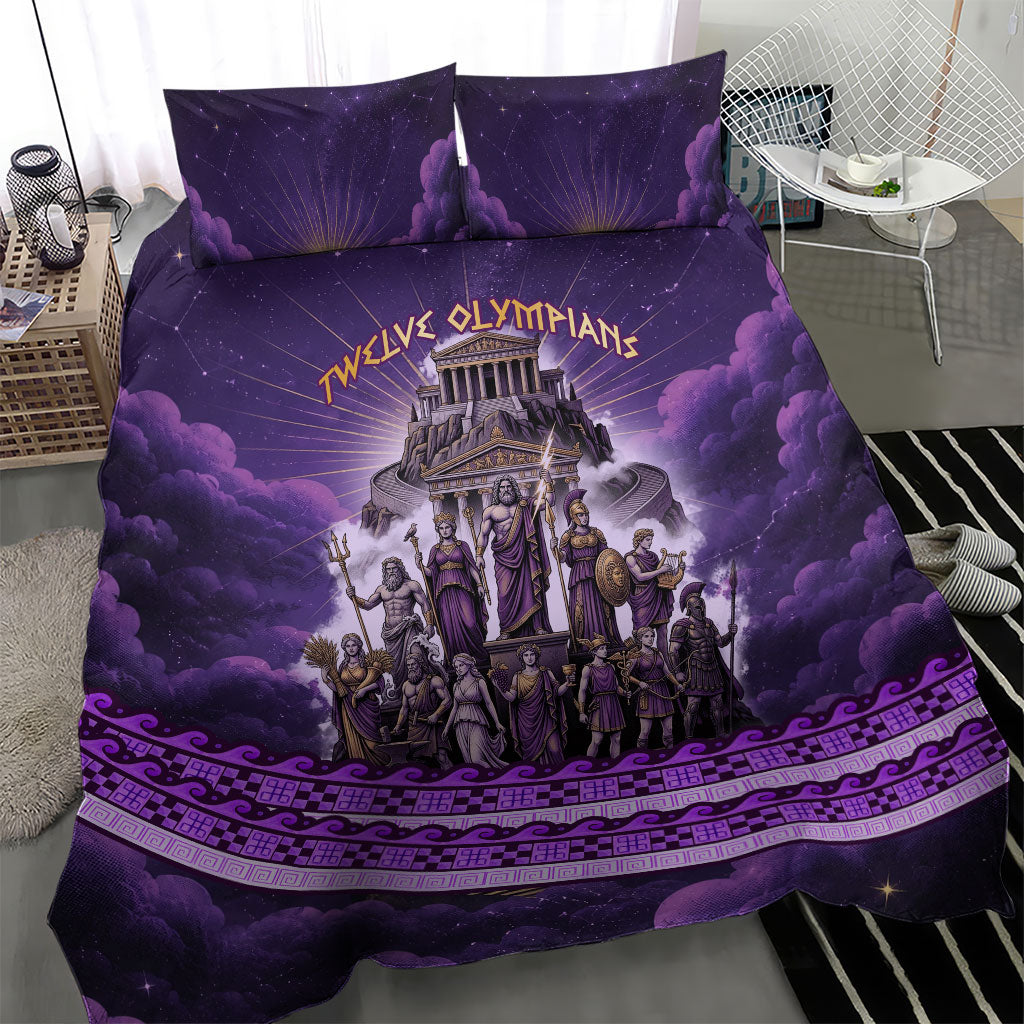 Twelve Olympians Bedding Set Gods Of Mount Olympus Greek Mythology