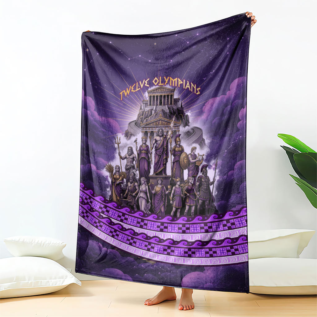 Twelve Olympians Blanket Gods Of Mount Olympus Greek Mythology
