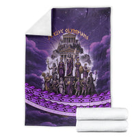 Twelve Olympians Blanket Gods Of Mount Olympus Greek Mythology