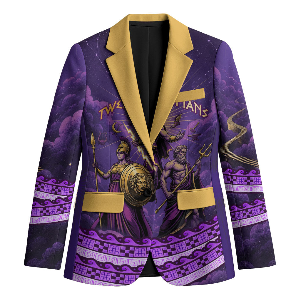 Twelve Olympians Blazer Gods Of Mount Olympus Greek Mythology