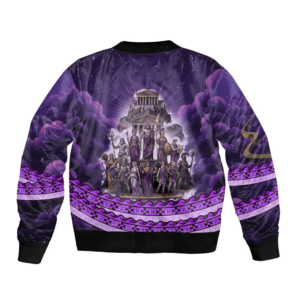 Twelve Olympians Bomber Jacket Gods Of Mount Olympus Greek Mythology