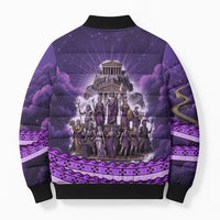 Twelve Olympians Bomber Puffer Jacket Gods Of Mount Olympus Greek Mythology