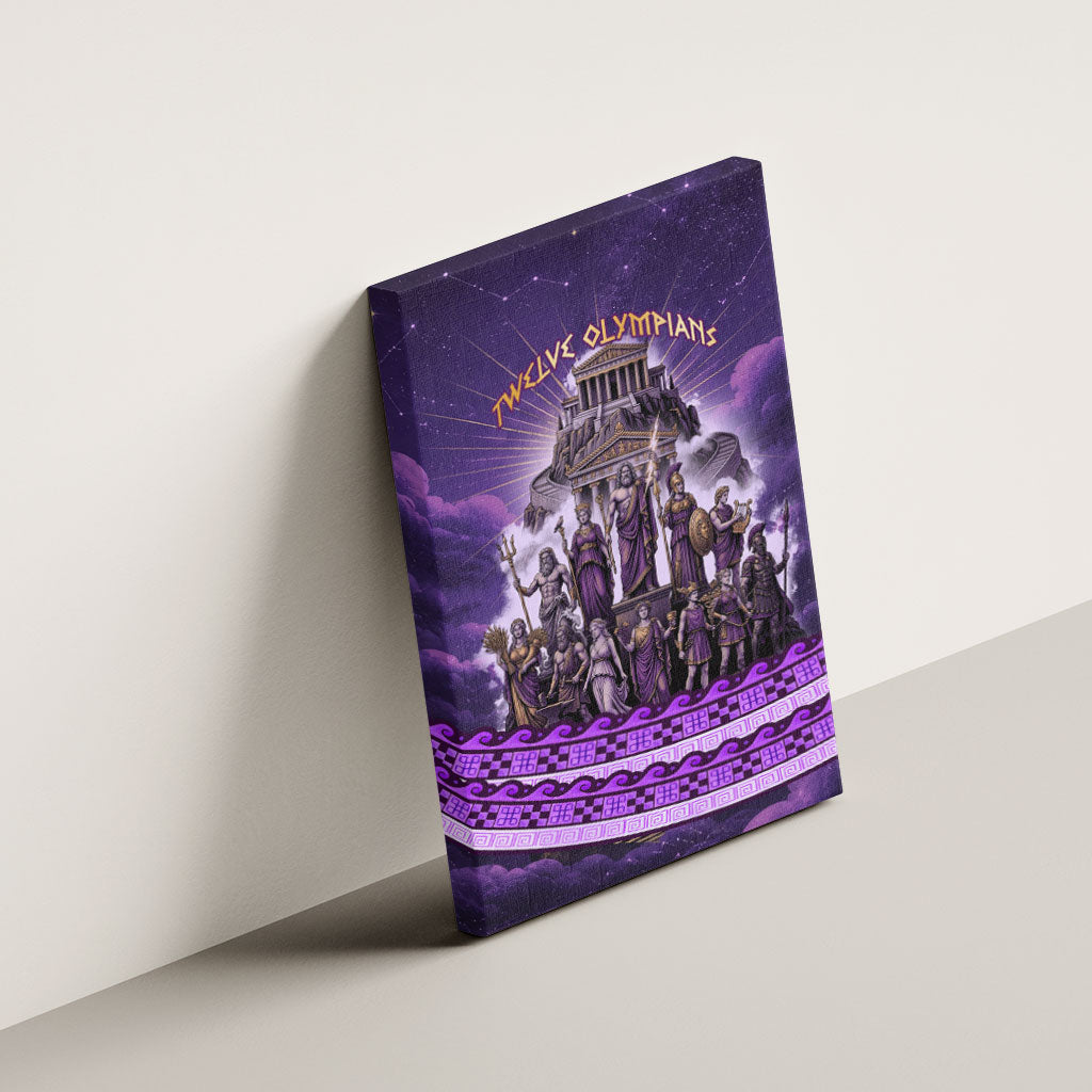 Twelve Olympians Canvas Wall Art Gods Of Mount Olympus Greek Mythology