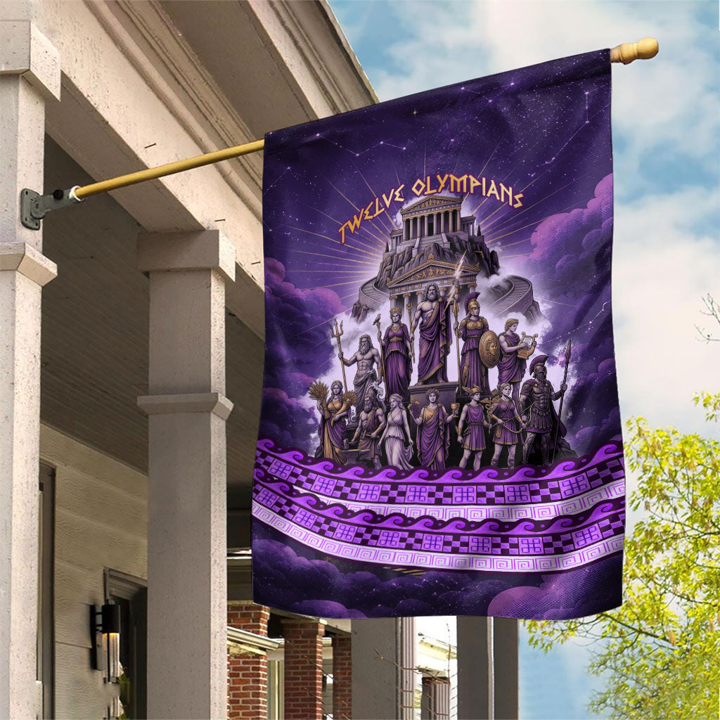Twelve Olympians Garden Flag Gods Of Mount Olympus Greek Mythology