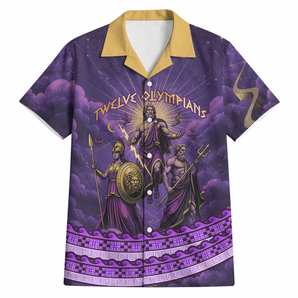 Twelve Olympians Hawaiian Shirt Gods Of Mount Olympus Greek Mythology