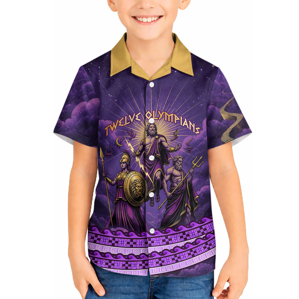 Twelve Olympians Hawaiian Shirt Gods Of Mount Olympus Greek Mythology