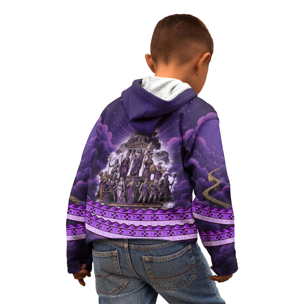 Twelve Olympians Kid Hoodie Gods Of Mount Olympus Greek Mythology