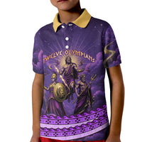 Twelve Olympians Kid Polo Shirt Gods Of Mount Olympus Greek Mythology