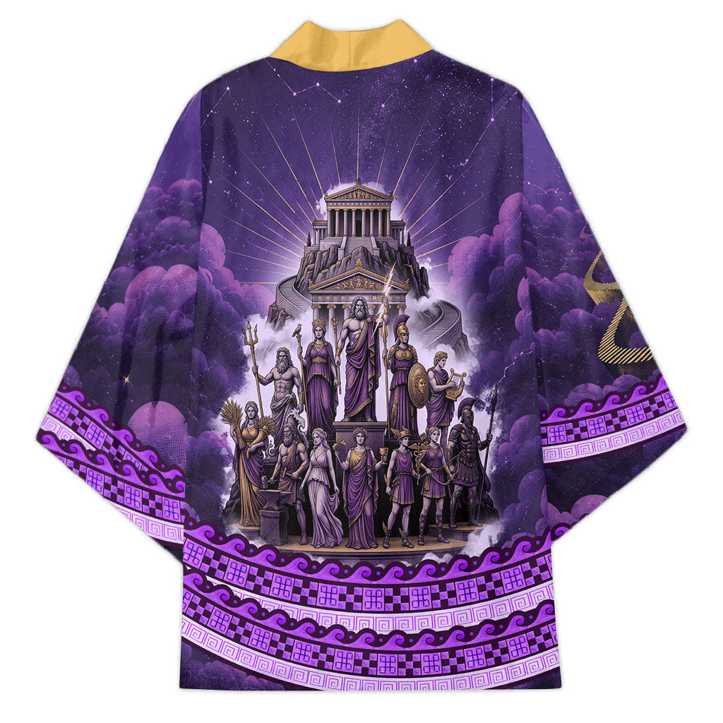 Twelve Olympians Kimono Gods Of Mount Olympus Greek Mythology