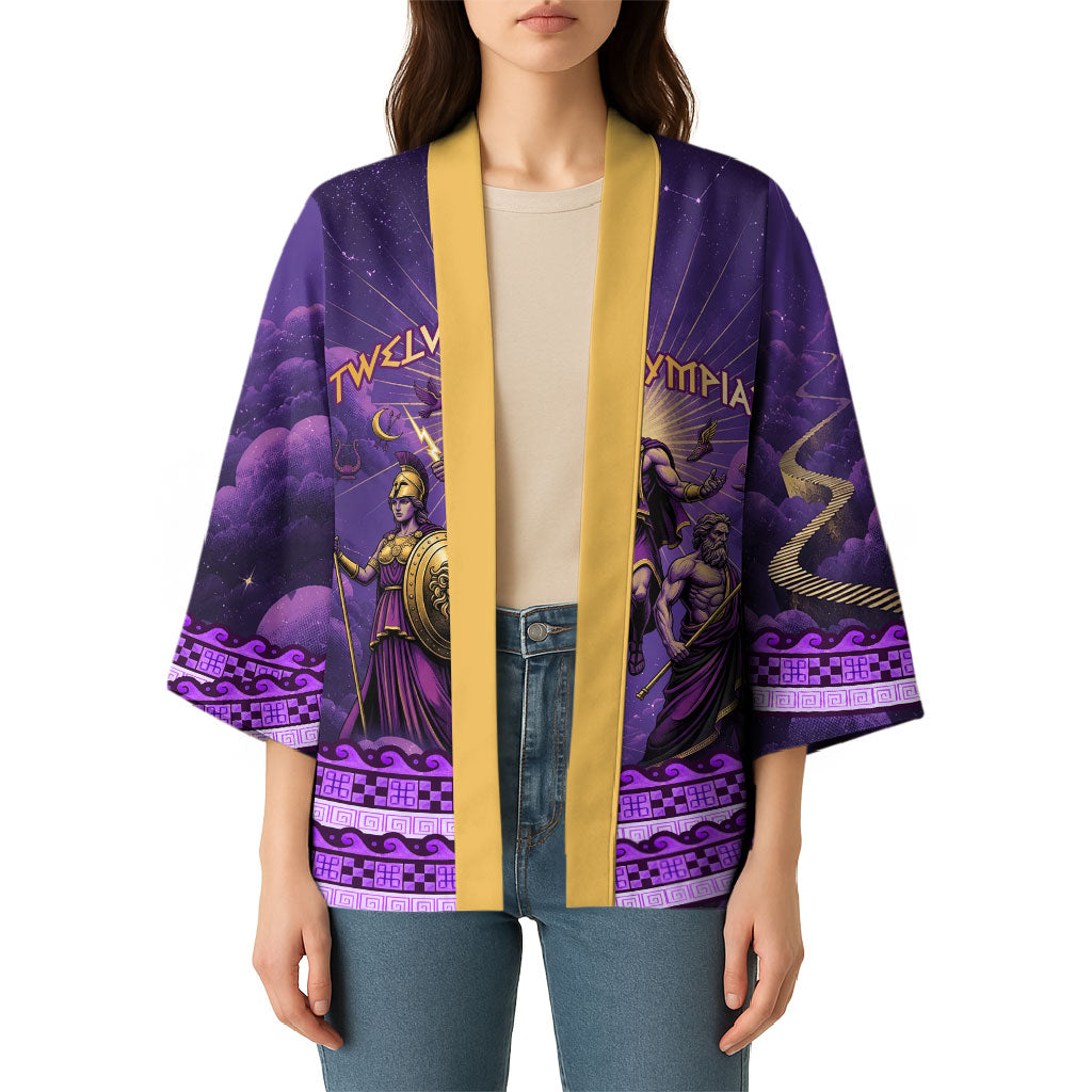 Twelve Olympians Kimono Gods Of Mount Olympus Greek Mythology