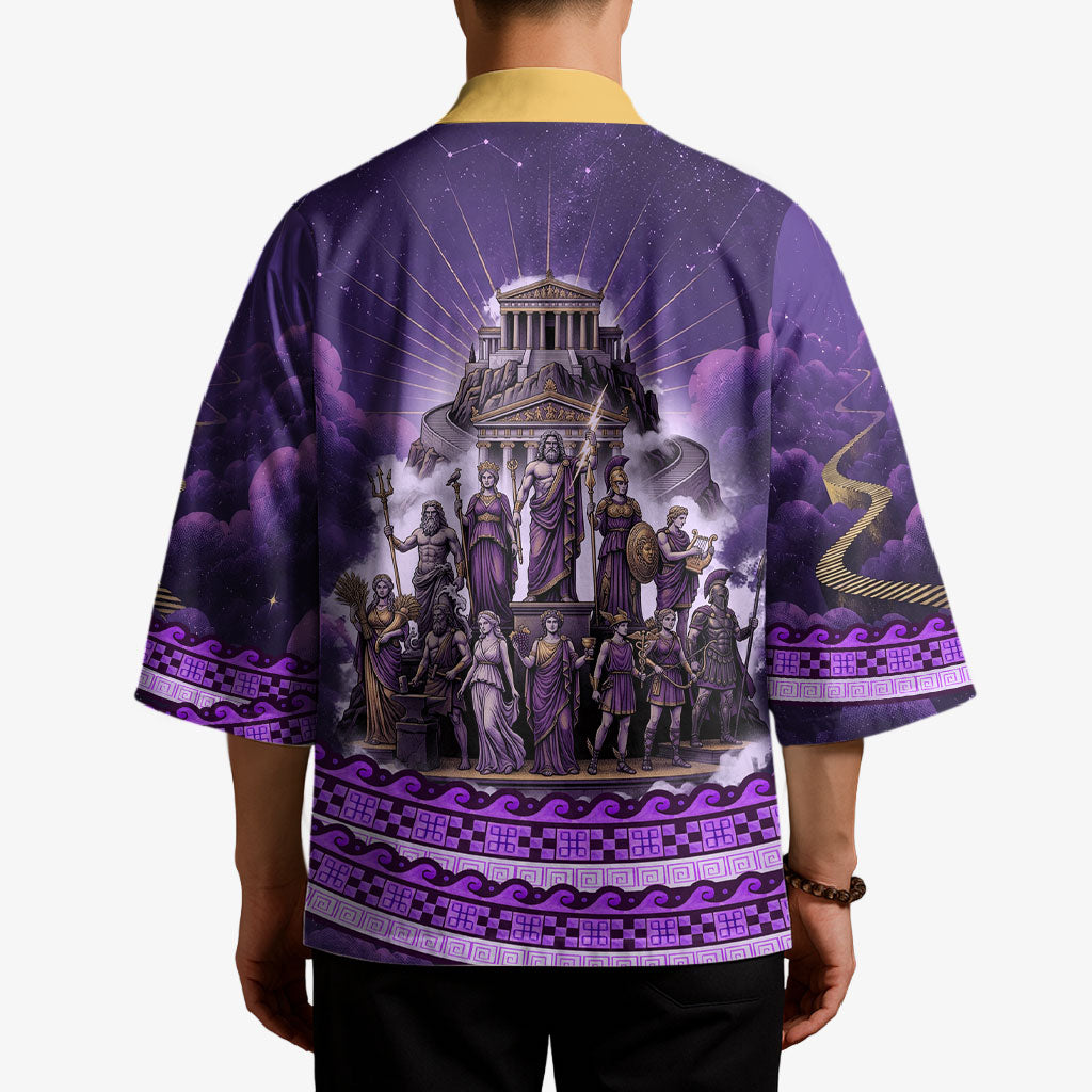 Twelve Olympians Kimono Gods Of Mount Olympus Greek Mythology