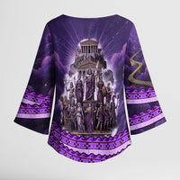 Twelve Olympians Kimono Sleeve Blouse Gods Of Mount Olympus Greek Mythology