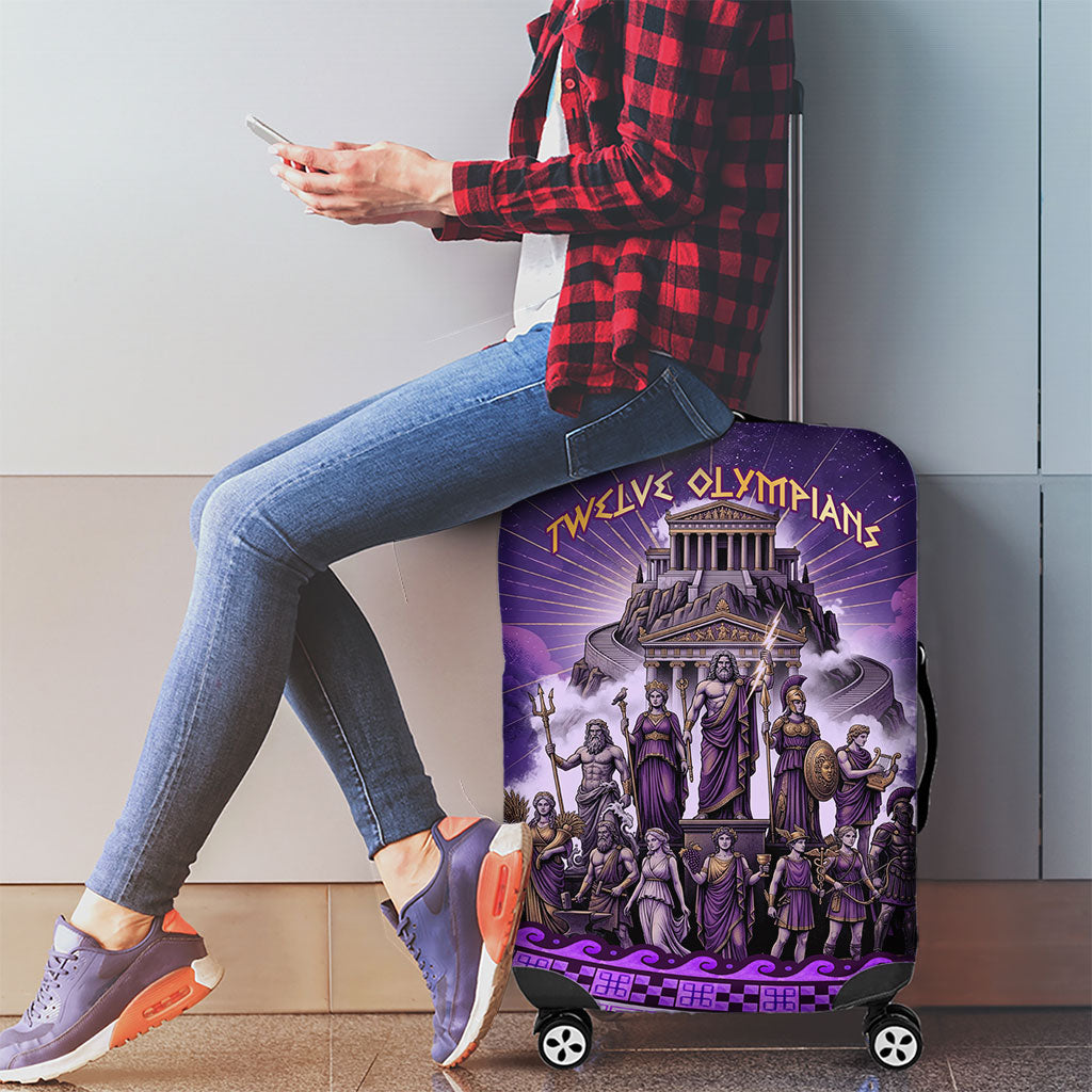 Twelve Olympians Luggage Cover Gods Of Mount Olympus Greek Mythology