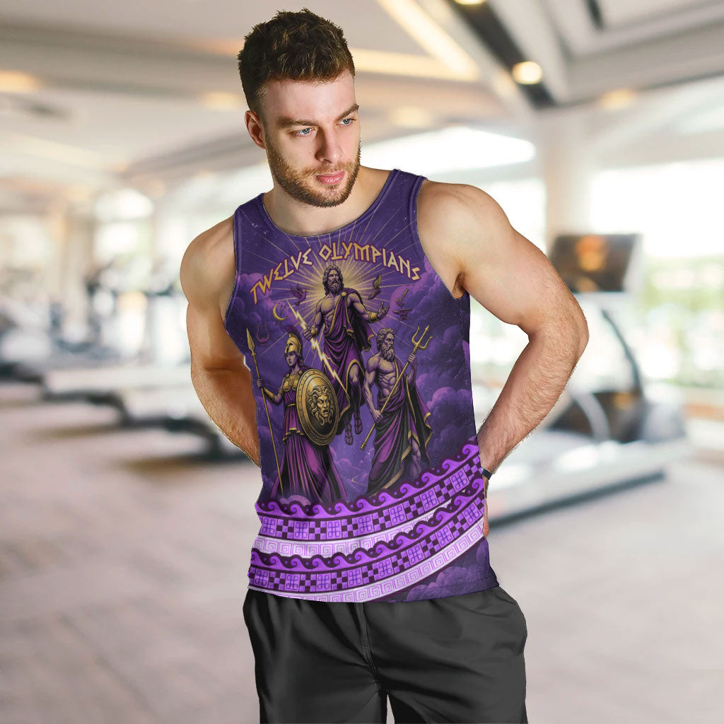 Twelve Olympians Men Tank Top Gods Of Mount Olympus Greek Mythology
