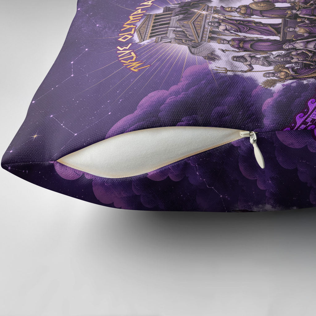 Twelve Olympians Pillow Cover Gods Of Mount Olympus Greek Mythology