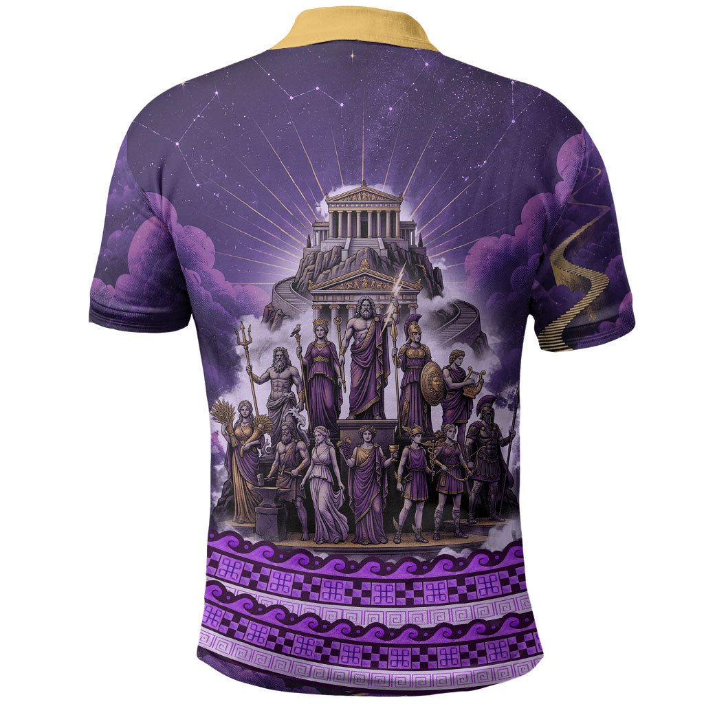 Twelve Olympians Polo Shirt Gods Of Mount Olympus Greek Mythology