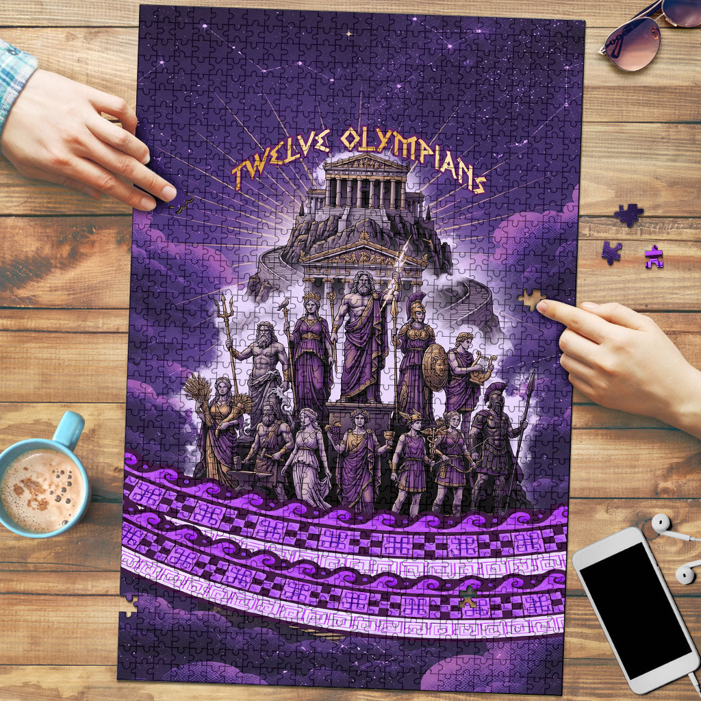 Twelve Olympians Puzzle Gods Of Mount Olympus Greek Mythology