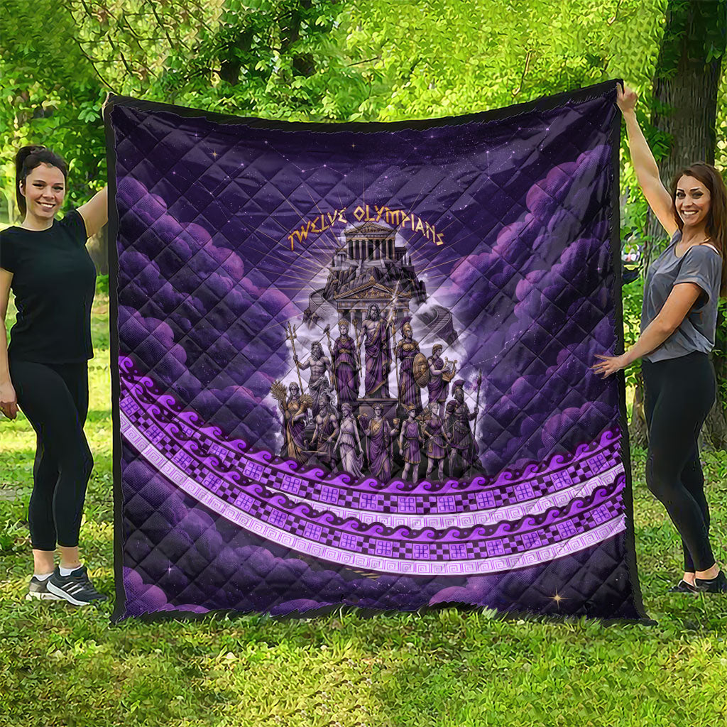 Twelve Olympians Quilt Gods Of Mount Olympus Greek Mythology