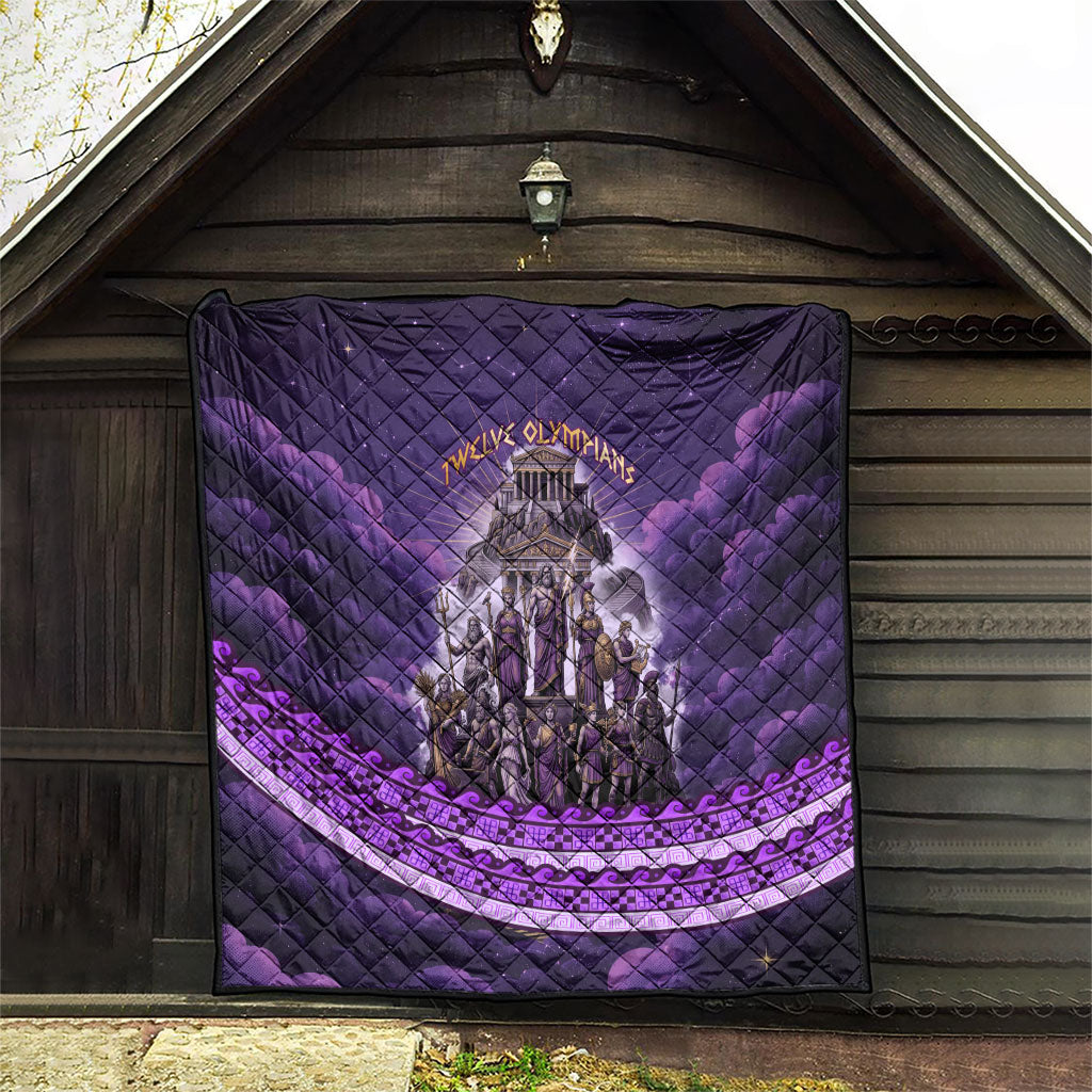 Twelve Olympians Quilt Gods Of Mount Olympus Greek Mythology